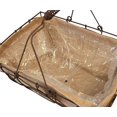 thumbnail image 4 of Panacea Products 14" Welcome Basket with Handle Rust, 4 of 4