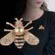 thumbnail image 2 of Broche de abeja de cristal CHAO color dorado, 2 of 3
