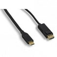 thumbnail image 1 of TechCraft USB 3.1 Type C to DisplayPort Cable, 6 Foot Length, Black, 1 of 1