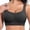 A-Black114, variant on Womens T-Shirt Bras Wide Straps Square Neck Comfort Bras Seamless Wireless Stretch Everyday Bras