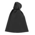 thumbnail image 5 of 1/12 Male Hoodie Cloak Stylish Action Figure Clothes for 6 inch Male Figures Black, 5 of 8