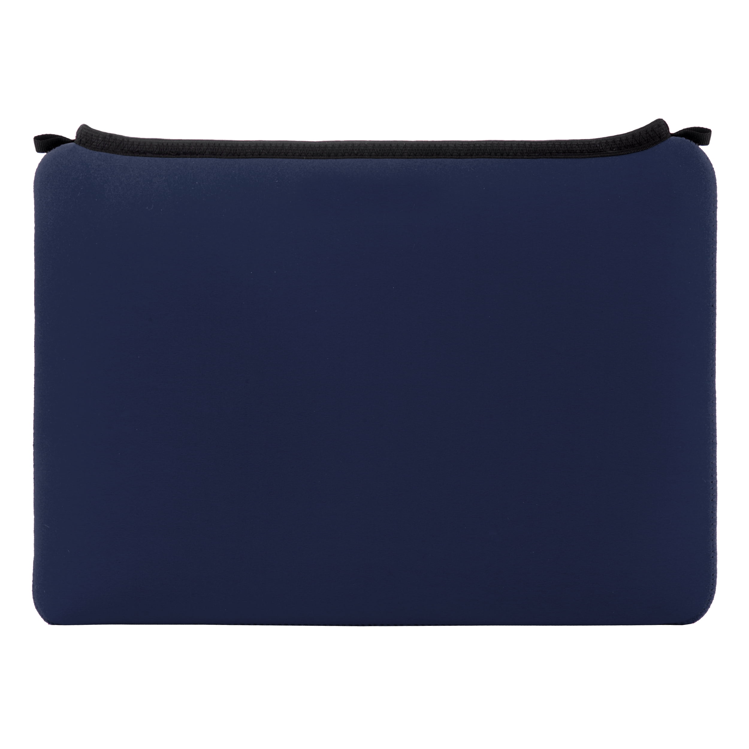 Multi-Compartment Premium Nylon Backpack With Adjustable Padded Straps, Zippered Pockets And Universal Neoprene Smart Sleeve for 15 Inch Laptops / Tablets Bundle (Black)(Navy Blue)