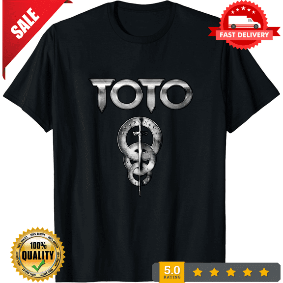 Toto Band Basic Logo Short Sleeve Gift For Fan Black All Size Shirt AG854, ULTRA LIMITED-TH69280