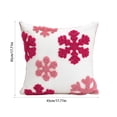thumbnail image 3 of Niñas Vestido de Navidad Almohada Navidad Salón Sofá Vestidor Esterilla Niña Corazón Bordado Almohada Cubierta Sofás para la Sala de Estar, 3 of 8