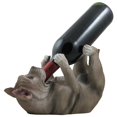 thumbnail image 4 of Decorative Pit Bull Wine Bottle Holder Display Stand As Dog Statue Countertop Wine Racks for Bar or Kitchen Decor by Home 'n Gifts, 4 of 4