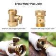 thumbnail image 5 of YAOMOBB Hose Connector Ensure Leak free Water Connections with Wear Resistant Brass Threaded Connector, 5 of 5