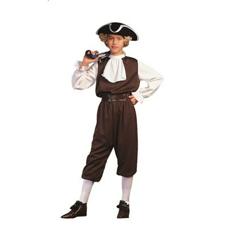 Brown Colonial Boy Costume