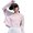 Pink C, variant on Fjuchai Women's UPF 50 UV Sun Protection Clothing Jacket Long Sleeve Sun Shirt Zip Up Hoodie with Pockets