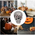 thumbnail image 4 of Cabezas de calavera parlantes de Halloween - Calavera de ojos rojos iluminada - Esqueleto de calavera de ojos rojos iluminado, decoración de esqueleto iluminado con temática de Halloween, 4 of 5