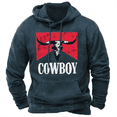 thumbnail image 3 of Nueva sudadera con capucha para hombre, sudadera con capucha con estampado de vaquero en 3D, camisetas de gran tamaño para hombre, ropa holgada vintage de Yellowstone para hombre, 3 of 5