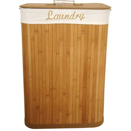 Sunbeam Bamboo Rectangle Hamper with Liner