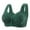 Green, variant on Womens Bras,Womens Bras,Wireless Front Closure Seamless Push up