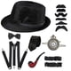 thumbnail image 3 of Men's 1920s Accessories Costume - Mafia Gangster Fancy Dress Costumeparty Cosplay, 3 of 5