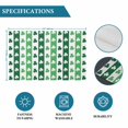 thumbnail image 6 of St. Patrick's Day Placemats Set of 12, Green Irish Lucky Clovers Stripes Placemats for Dining Table, Place Mats for Kitchen Tabletop, Waterproof Wipeable Dining Table Mats Set, 6 of 9