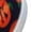 Orange, variant on Women's Canvas Shoes Halloween Casual Slip on Loafers Skull Pumpkin Flat Walking Low Top Sneakers
