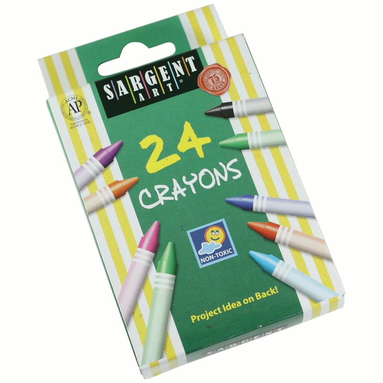 Sargent Art® Crayons, Regular, 24 per pack, 36 packs - Walmart.com