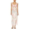 thumbnail image 2 of Vetsdori Womens Sleeveless Midi Dresses Sundress Summer Slip Dress Floral Print Tank,V-Neck White Beach Dress for Women, 2 of 7
