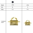 thumbnail image 4 of BRTAGG The Ark of The Covenant Historic Model Replica with Rod of Aaron/Manna/Ten Commandments, Gold Plated Religious Decorative Figurine Collectible Judaic Israel (1:10 Scale, 6.8" Long, Model 2793), 4 of 9