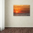 thumbnail image 3 of Jason Shaffer 'Fishing Boat Sunset' Canvas Art, 3 of 4