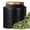 A-Black, variant on Hot Clearance! Pedty 1*Tea Storage Jar,Tea Cans Round Cans Large Single Cans Half A Kilogram Tin Cans Sealed Cans Empty Boxes│Single Can Green
