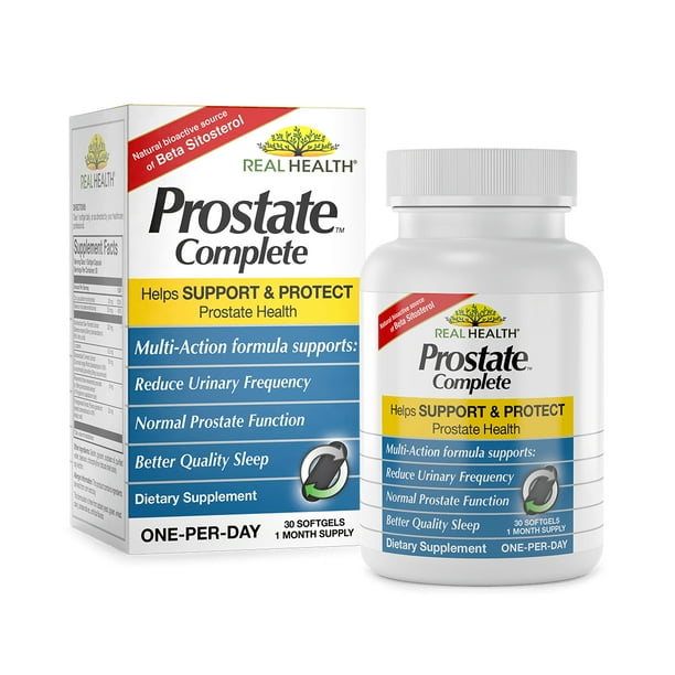 Real Health Prostate Complete One Pill Daily Softgels, 30 Ct Walmart