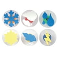 thumbnail image 4 of Learning Advantage CE-6764-2 Ready 2 Learn Giant Stampers Weather Patterns, Multi Color - Set of 2, 4 of 4