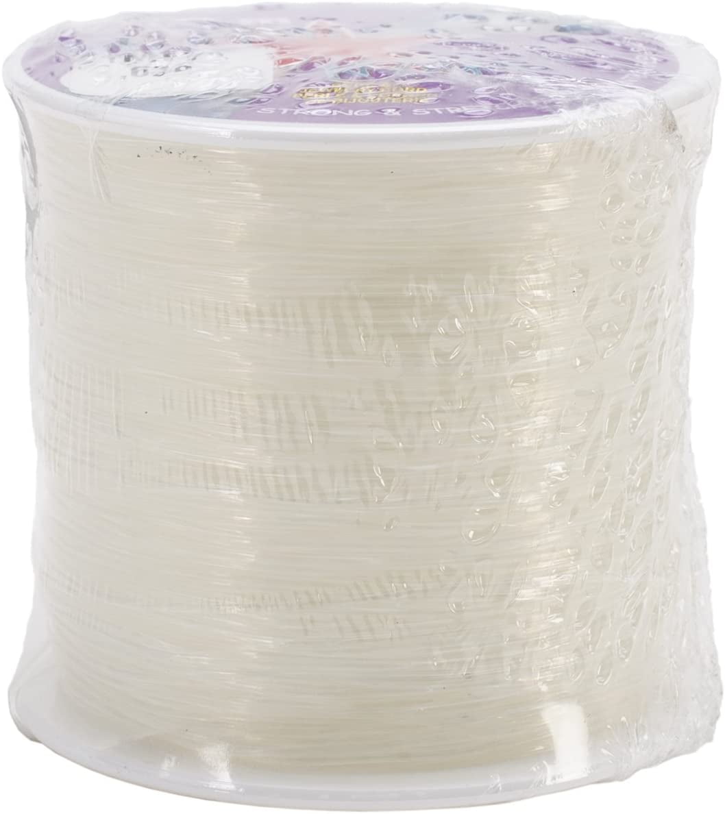  Stretch Magic Bead & Jewelry Cord - Strong & Stretchy, Easy to  Knot - Clear Color - 0.8mm Diameter - 100-meter (328 ft) Spool - Elastic  String for Making Beaded Jewelry