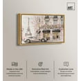 thumbnail image 2 of Shopping Spree Trip Paris Canvas Fashion Art Prints by Art Remedy, Gold Frame, 30" x 20", 2 of 7