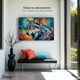 thumbnail image 4 of Cuadro Decorativo Canvas Lobo Splash Color 90x60 Canvas Revolution, 4 of 4