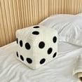 thumbnail image 5 of Dice Pillow 10in, Plush Stuffed Dice Toy & Cube Pillow - Soft Throwable Dice Pillows for Couch, Bed, Gaming Room Decor, Creative Home Decoration & Fun Learning Gift, 5 of 8