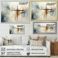 thumbnail image 4 of Designart "Simplistic Christian Cross Vision I" Christianity Floater Framed Wall Art Living Room, 4 of 5