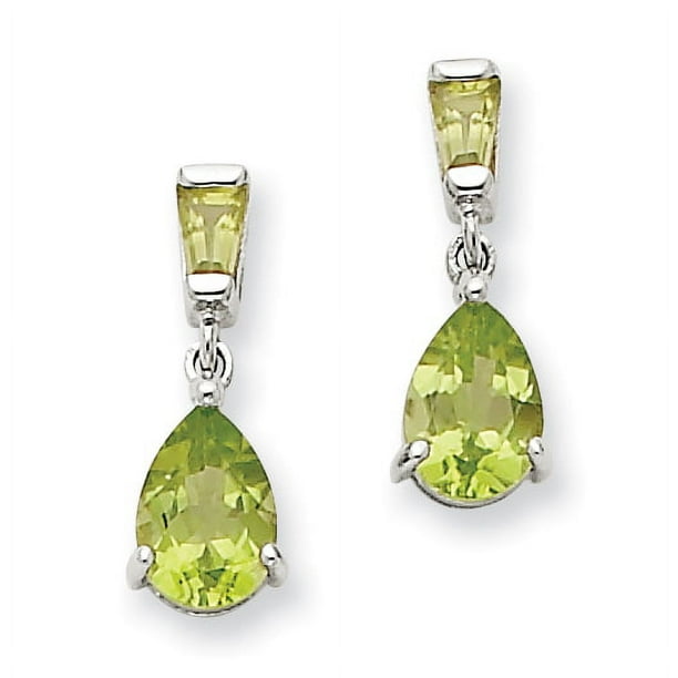 Peridot earrings walmart sale
