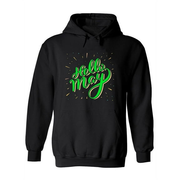 Hello May Design Hoodie Women -Image by Shutterstock, Female Small