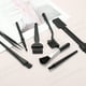 thumbnail image 3 of 8PCS Cepillo Antiestático, Mini Cepillo de Limpieza para Espacios Pequeños, Kit de Limpieza Electrónica para Teclado, Computadora y PCB, Negro, 3 of 5