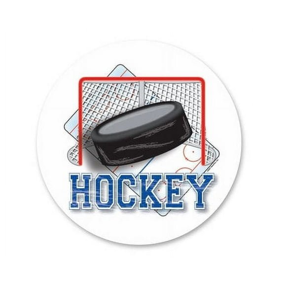 Ice Hockey Post Edible Icing Image Cake Decoration Topper -1/4 Sheet
