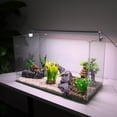 thumbnail image 3 of Unique Bargains 1 Pcs Aquarium Plants Decorations Artificial Aquatic Plant Tree Green Yellow, 3 of 6