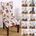 thumbnail image 1 of Spandex Stretch Wedding Banquet Chair Cover Party Decor Dining Room Seat Cover, 1 of 5