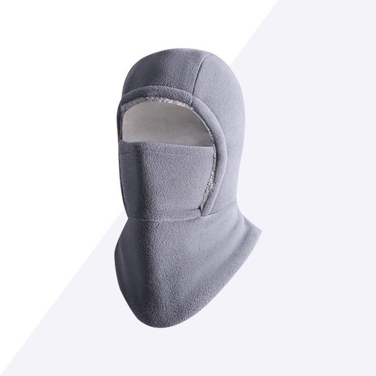 Unisex Winter Balaclava Fleece Lined Windproof Full Face Cover Skiing Cycling ROCKBROS Winter Ski Mask with Filter Pocket, Full Face  main image 4
