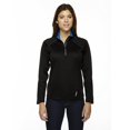 thumbnail image 1 of Ash City - North End Ladies' Radar Quarter-Zip Performance Long-Sleeve Top, 1 of 3