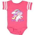 thumbnail image 3 of Inktastic Little Sister Unicorn Girls Baby Bodysuit, 3 of 5
