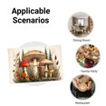 thumbnail image 5 of Joocar Mushroom Forest Design Linen Table Mats Set Of 4 For Home Kitchen Table Decor 12x18 inch, 5 of 5