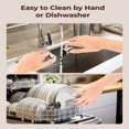 thumbnail image 3 of 2 Pack Tea Strainers for Loose Tea, Extra Fine Mesh Tea Infuser, 304 Stainless Steel & Updated Slim Threaded Lid, Loose Leaf Tea Steeper for Black Tea, Rooibos, etc, 3 of 13