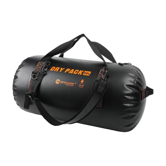 Waterproof Duffle Bags Backpack Keeps Gear Dry Daypack Heavy Duty Travel Duffle Dry Bag for Sailing Kayaking Paddleboarding Camping Floating 80L Diameter 38cm