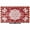 Red, variant on Indoor TV Cover 40" , Red Bohemia Stretch Fabric Dust Protector for Flat Screen Television, Tribal Vintage Boho Elastic Open Back Screen Slipcover