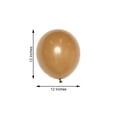 thumbnail image 3 of Efavormart 25PCS 12" Pastel Caramel Round Latex Helium Balloons Matte Color Balloons For Wedding Birthday Parties Events, 3 of 8
