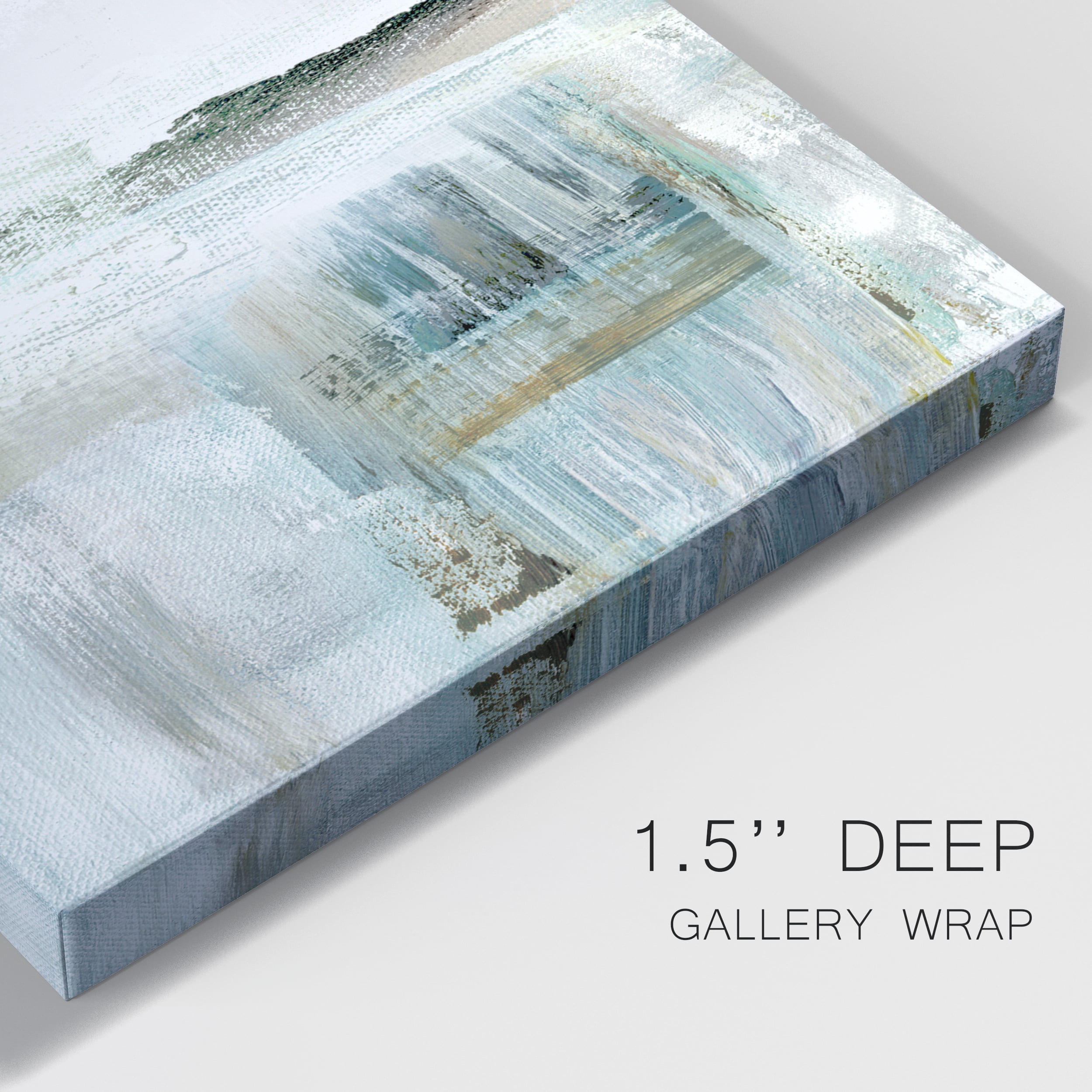 Summer Teal II Premium Gallery Wrapped Canvas - Ready to Hang - 8 x 12
