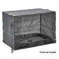thumbnail image 4 of MidWest Homes for Pets New World Comfort Kit, Matching Dog Crate Cover & Bed, Fits 42’’ Crate, Gray, 4 of 7