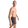 thumbnail image 3 of Men's Chubbies Black Kansas City Chiefs The Neon 5.5" Classic Lined Swim Trunks, 3 of 5