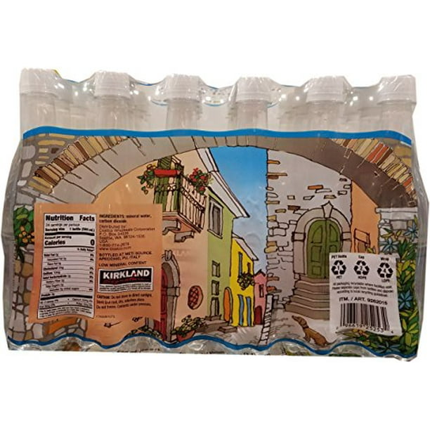 Kirkland Signature Italian Sparkling Water, 24 Count, 405.6 Fluid Ounce