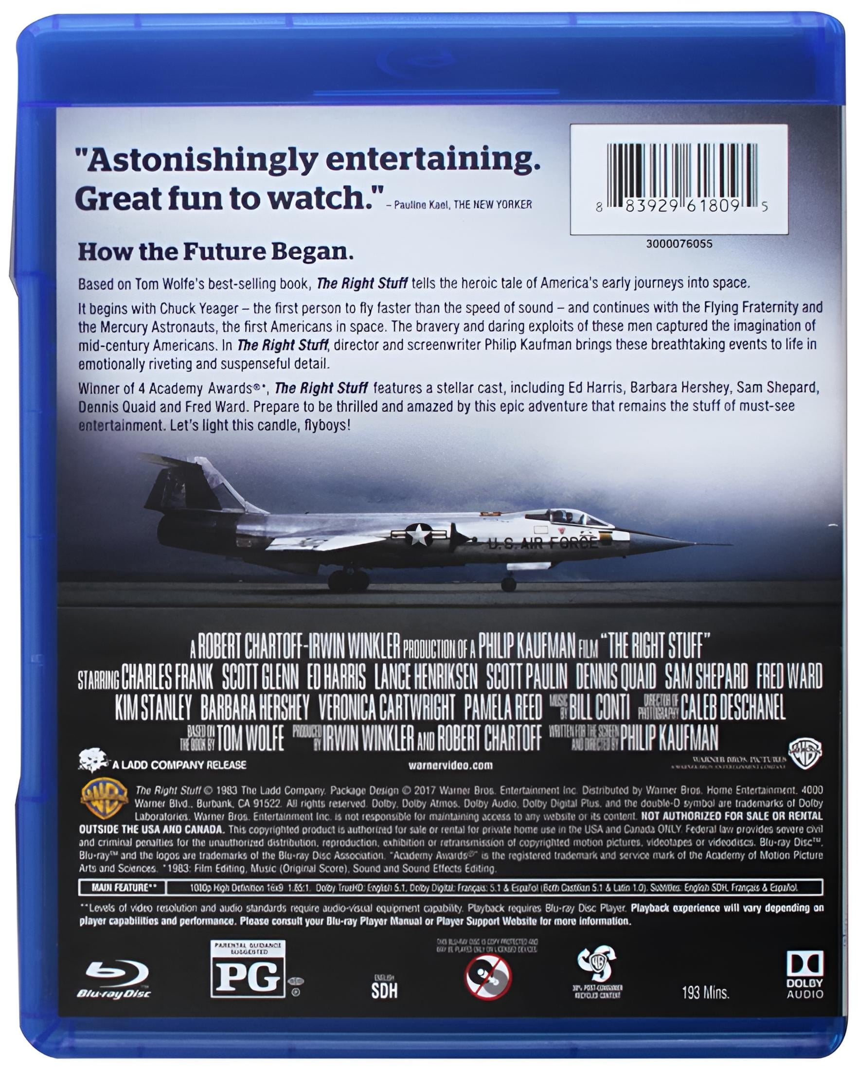 Warner Home Video - The Right Stuff [BLU-RAY]